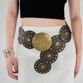 Y2K Gypsy Black Disc Belt