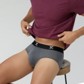 Ace Modal Briefs Charcoal Grey M