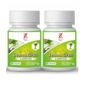 xovak pharmtech Organic Lemon Grass Capsule 100 gm Pack Of 2