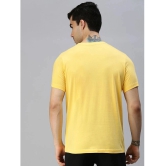 ONN - Yellow Cotton Blend Regular Fit Mens T-Shirt ( Pack of 1 ) - None