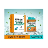 Kwik Mint Breath Freshener Strip Spearmint 150 g Pack of 3