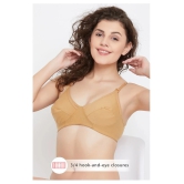 Clovia Beige Cotton Bra - 40B