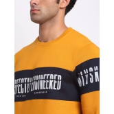 Rodamo  Men Mustard Printed Sweatshirt