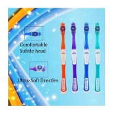 aquawhite STARCOP Family Pack Toothbrush Pack of 4