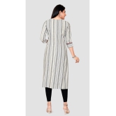 Meher Impex - Grey Cotton Women''s Straight Kurti ( Pack of 1 ) - None