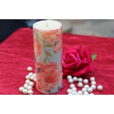 PRERUP  decoupage candle