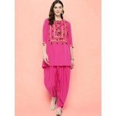 Embroidered Kurta With Trouser