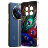 NBOX Multicolor Printed Back Cover Silicon Compatible For Realme 12  Pro Plus 5G ( Pack of 1 )