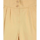 MINI KLUB Beige Woven Pant For Kids Girls - 8Y