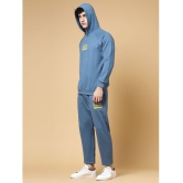 Rigo - Light Blue Fleece Regular Fit Mens Tracksuit ( Pack of 1 ) - None