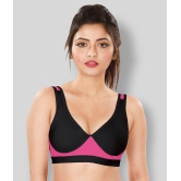 Dermawear Multi Color Poly Cotton Color Blocking Sports Bra - 32C