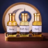 Hawas, Oudh Aqua, Opan 12 ml Each-12 ML