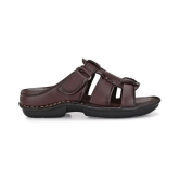 softio Brown Flip Flops - 6