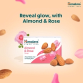 Himalaya Almond & Rose Soap, Moisturizes & Cools Skin, 75 G