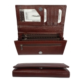 Genuine Leather Casual Tan Clutch Women Wallet (PDS/LDB/23/0001P)