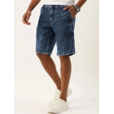 IVOC - Blue Cotton Blend Mens Denim Shorts ( Pack of 1 ) - None