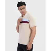 Forbro Beige Cotton Regular Fit Mens Sports Polo T-Shirt ( Pack of 1 ) - None