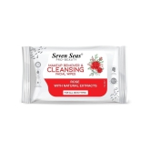 Seven Seas Makeup Remover & Cleansing Facial Wipes (Rose)