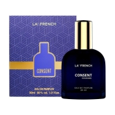 LA FRENCH - Consent Eau De Parfum (EDP) For Women 30 ( Pack of 1 )