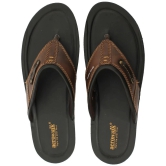 Aerowalk - Brown Mens Thong Flip Flop - None