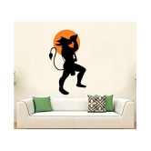 Asmi Collection Jai Hanuman Wall Sticker ( 96 x 56 cms )