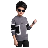 FORCE Kids Cotton Tshirt Grey::Black 3-4 Years - None