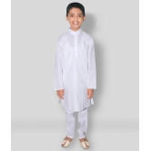 Goodluck Boys Cotton Kurta and Pyjama Set - None