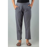 Grey Cotton Pants-3XL