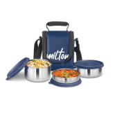 Milton Tasty 3 Stainless Steel Lunch Box