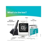 Accu-Chek Instant Blood Glucose Glucometer with Vial of 10 Strips, 10 Lancets & Lancing Device