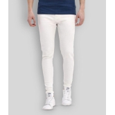 X20 Jeans - White Cotton Blend Skinny Fit Men''s Jeans ( Pack of 1 ) - None