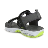 Campus - Dark Grey Mens Floater Sandals - None