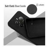 Case Vault Covers Silicon Soft cases Compatible For Silicon Realme 12  Pro Plus 5G ( Pack of 1 ) - Black