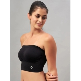 C9 Airwear - Black Nylon Lightly Padded Womens Tube Bra ( Pack of 1 ) - None