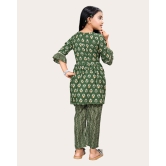 Kaaludii Girls Casual Kurta and Trouser Set-Brown / 10 - 11 Years