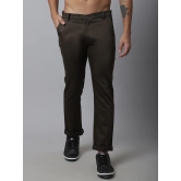 Rodamo  Men Green Slim Fit Trousers