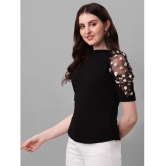 Sheetal associates - Black Polyester Women''s Regular Top ( Pack of 1 ) - None