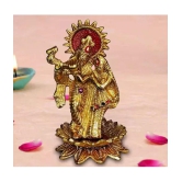 PAYSTORE - Metal Radha Krishna Religious Showpiece Idol 5 cm ( Pack of 1 )