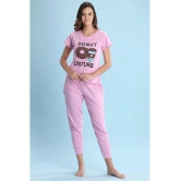 Clovia Cotton Nightsuit Sets - Pink Pack of 2 - 2XL