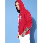 Dillinger Fleece Hooded Mens Sweatshirt - Red ( Pack of 1 ) - None