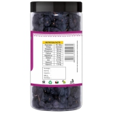 YUM YUM Premium Dried Black Raisins Kishmish 1kg (Pack of 4 - 250g Jar Each)