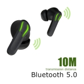 VEhop Urban with ENC In Ear True Wireless (TWS) 30 Hours Playback IPX4(Splash & Sweat Proof) Auto pairLight weight -Bluetooth V 5.1 Black