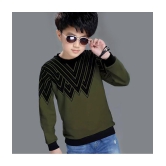 Supersquad - Dark Green Cotton Boys Sweatshirt ( Pack of 1 ) - None