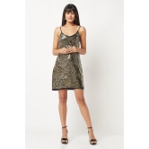 Golden Sequins Party Dress