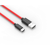 1.25 Meter TPE Red twance Type C to USB 3.1 amp Fast Charging  and data Sync Cable - USB 3.0 I Suitable for All C Type Devices Smartphones,Tablet and Accessories