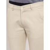 Rodamo  Men Khaki Slim Fit Chinos Trousers