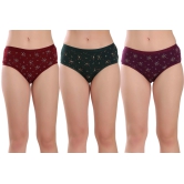 Eves Beauty Women Hipster Multicolor Panty-xl / Multicolor / Cotton Blend