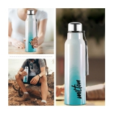 Milton STEEL MARBLE 900 Aqua Water Bottle 630 ml (Set of 1) - Aqua Green