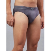 C9 Airwear - Charcoal Nylon Mens Briefs ( Pack of 1 ) - None