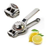 VARKAUS - Stainless Steel Silver Squeezer ( Pack of 1 ) - Silver